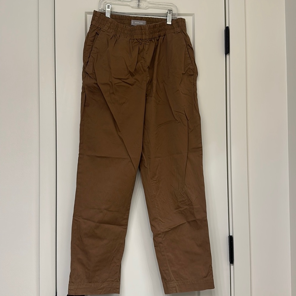 Everlane Cotton Work Pant - size 6 - khaki